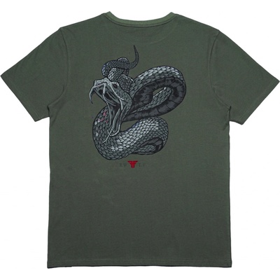 Fallen triko Serpent Skin Tee Olive Black