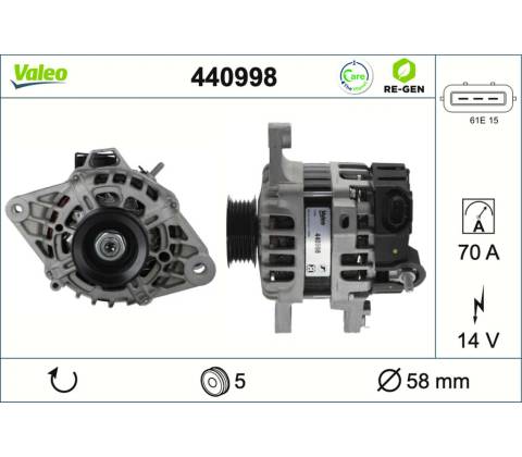 Alternátor VALEO 440998