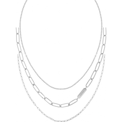Calvin Klein Sada dámských ocelových náhrdelníků defiant 35000432