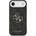 GUESS Предпазен калъф Guess PU 4G Metal Logo за iPhone 17 Air, черен (GUHCP17MP4G4SMCK)