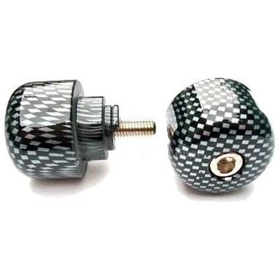 V PARTS (VICMA) koncovky řidítek M6X45 barva karbonové, (STANDARD HONDA) HONDA CB, CBF, CBR, VFR, VTR 250-1300 1987-2008 (901CF)