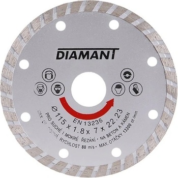 Diamant Levior Kotouč diamantový 115 x 1.8 x 22.2 mm 21135