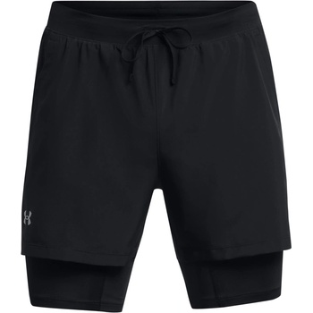 Under Armour Launch SW 2-in-1 kraťasy čierna