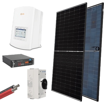 SOLIS ХИБР. СИСТЕМА 1Р/3.6kw 580w ПАНЕЛИ С БАТЕРИЯ (98sol3600hm/7s)