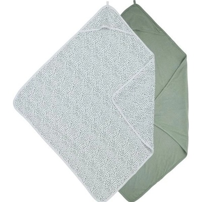 MEYCO Osuška Basic jersey 2 ks Cheetah Forest Green – Zboží Dáma