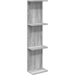 vidaXL Стенен рафт Сив Сонома 22 x 15 x 100 см Инженерна дървесина (8012446)
