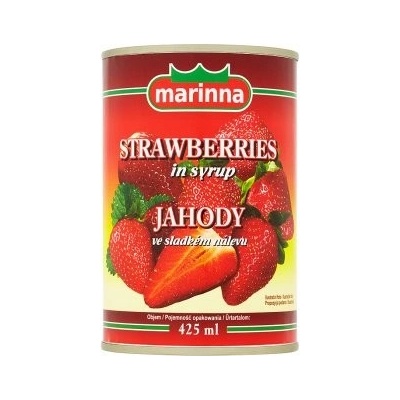 Marinna Jahody v sladkom náleve 410 g