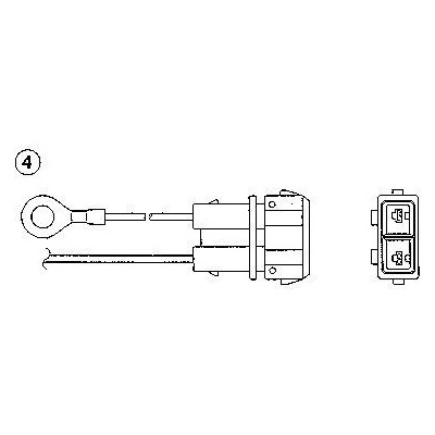 Lambda sonda NGK OZA401-E4