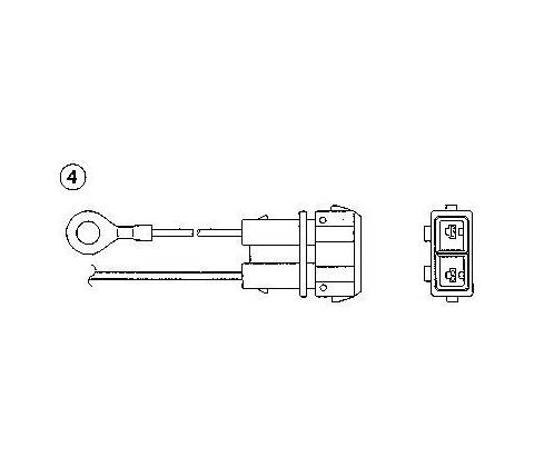 Lambda sonda NGK OZA401-E4