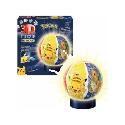 Ravensburger 3D Puzzleball Nachtlicht Pokémon (72 Teile)