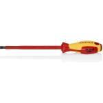 KNIPEX Отвертка шлиц 8.0, VDE 1000V жълто-червена ръкохватка 295мм, Knipex (K982080)