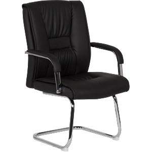 Bittel Посетителски стол Carmen 6540 - черен LUX (3520719) - xmall