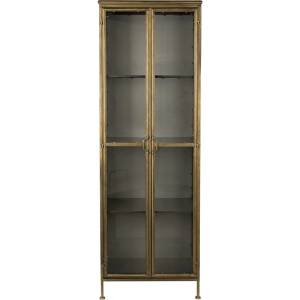 Dutchbone Метална витрина в златист цвят 64x184 cm Gertlush - Dutchbone (4100047)