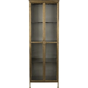 Dutchbone Метална витрина в златист цвят 64x184 cm Gertlush - Dutchbone (4100047)
