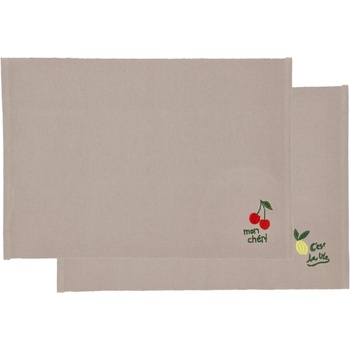 Södahl Памучни подложки за хранене в комплект от 2 бр. 33x48 cm Bistro - Södahl (35105)