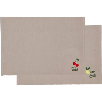 Södahl Памучни подложки за хранене в комплект от 2 бр. 33x48 cm Bistro - Södahl (35105)