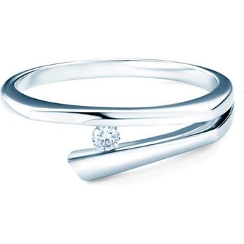 SAVICKI Годежен пръстен savicki: бяло злато, диамант