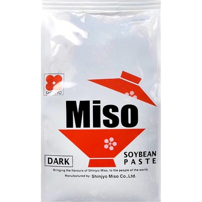 Shinjyo Miso Aka Miso polévková pasta tmavá 500 g