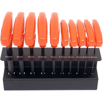 Kraft & Dele Sada imbusových kľúčov T 2-10mm 10ks KD10948