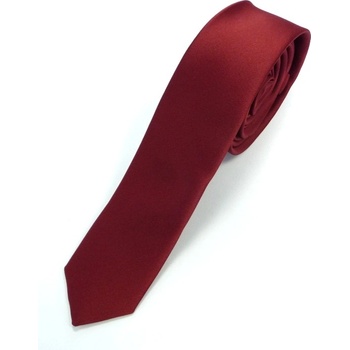 Orsi Bordová slim kravata 4001 18