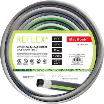 J.A.D. Tools REFLEX4 1/2" 20 m šedo zelená