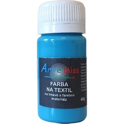 Artemiss farby na tmavý textil 40 g 31 svetlo tyrkysová
