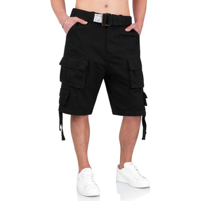 Šortky Surplus pánske cargo Division black