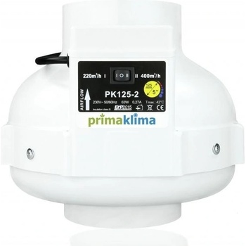 Prima Klima 125mm, 220/420 m³/h - 2