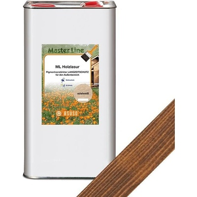Lazura rozpouštědlová olejová pigment. ASUSO ML Holzlasur ořech 5 l
