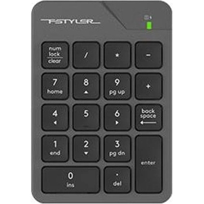 A4tech Цифрова безжична 2.4Ghz клавиатура FGK21C, черна, LiIo (A4-KEY-FGK21C)