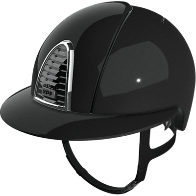 KEP Jezdecká helma Cromo 2.0 Shine Shine Polo peak černá