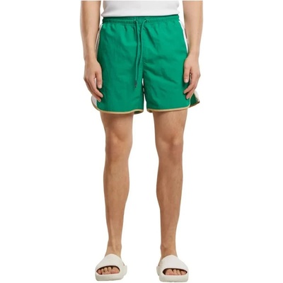 Urban Classics Бански гащета Urban classics Retro Look swimming shorts - Green (Frog Green)