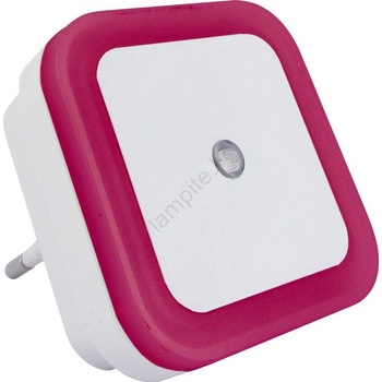 Baterie Centrum Led Нощна лампа със сензор led/0, 5w/230v розова (bc0194)