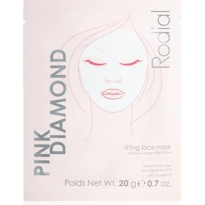 Rodial Pink Diamond Lifting Face Mask лифтинг платнена маска за лице 4x1 бр
