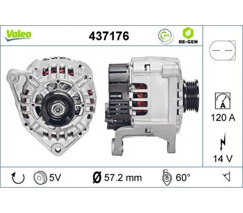 generátor VALEO 437176