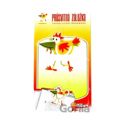 Průsvitná záložka Ptáček - PZ 020
