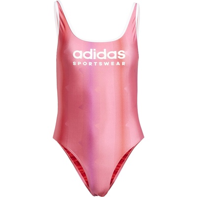 Adidas Дамски бански костюм adidas Women's Tiro UB Suit Swimsuit - Pulse Magenta / White - размер 34 (EU) (150-4479-0213)