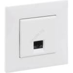 Legrand - Ethernet розетка RJ45 с рамка NILOE STEP бяла (LR0052A)