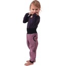 Jožánek Detské softshellové nohavice s reguláciou pása čierne