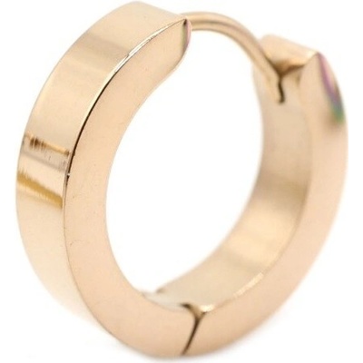 Izmael náušnica Ring zlatá/ružová KP15313