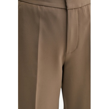 Isabelle Blanche Панталон isabelle blanche в зелено със стандартна кройка, с висока талия is25fw-p050-t001 (is25fw.p050.t001)