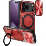 Techsuit Калъф за iPhone 17 Pro - Techsuit - CamGuard Pro - Червен (KF2348754)