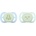 Philips Залъгалки Philips Avent Ultra Start - Night, 0-2 м, с кутийка, 2 броя, sleep, за момче, new (SCF075/18)
