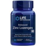 Life Extension Enchanced Zinc Lozenges, 30 веге таблетки за смучене, Life Extension