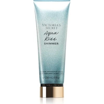 Victoria´s Secret Aqua Kiss Shimmer tělové mléko 236 ml
