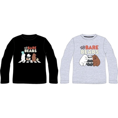 We Bare Bears tričko Medzi nami medvede 5202682 čierna