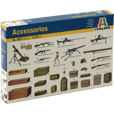 Italeri Model Kit doplňky 0407 ACCESSORIES 33-0407 1:35
