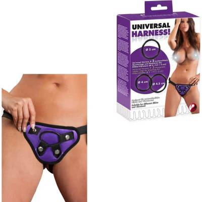 Универсален пенис колан с 3 ринга - Universal Harness (YOU2T00441)
