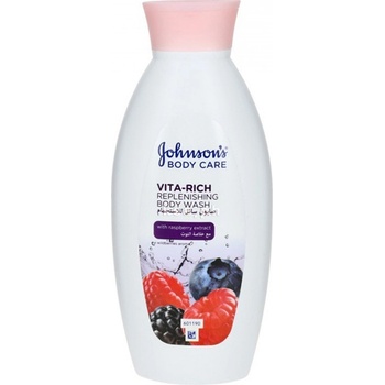 Johnson´s Vita-Rich sprchový gel Malina 400 ml
