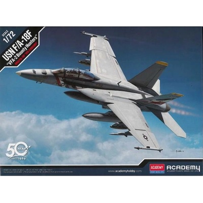 Academy Комплект модел самолет 12567 - USN F/A-18F "VFA-2 Bounty Hunters" (1: 72)